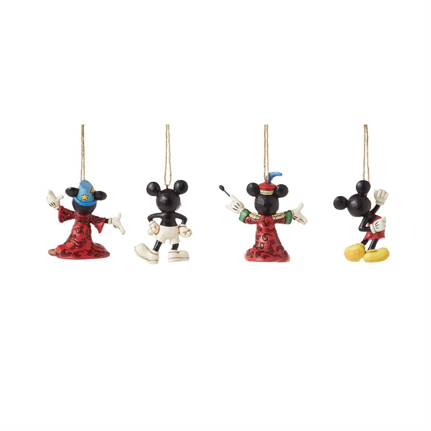 Set of 4 Mickey Ornaments