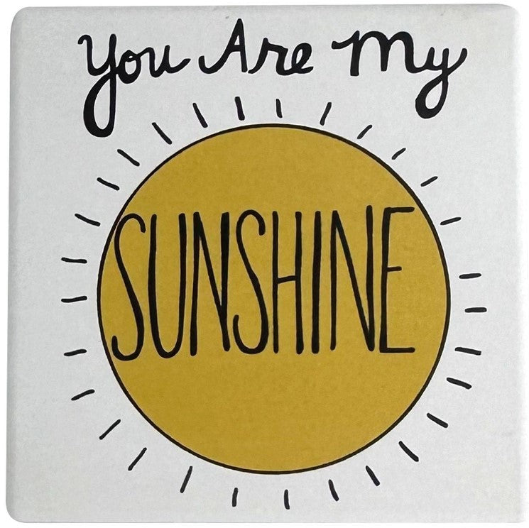 You Are My Sunshine Coasters