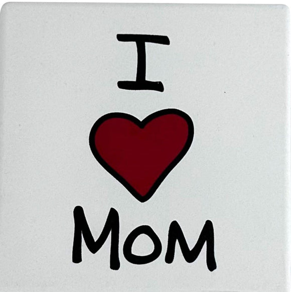 I Heart Mom Coasters