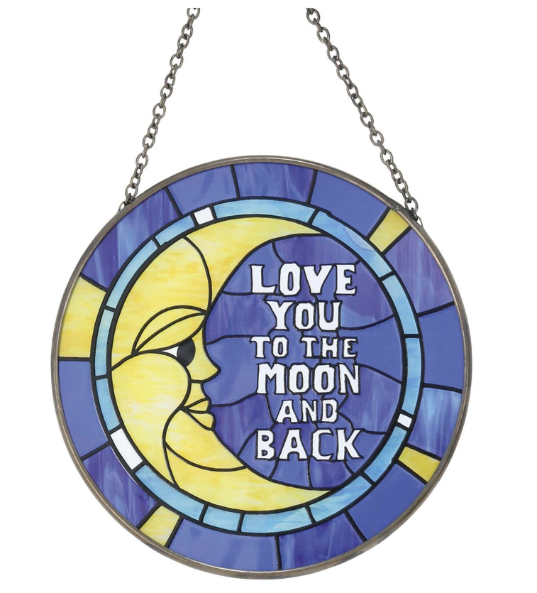 Love You to the Moon Suncatcher