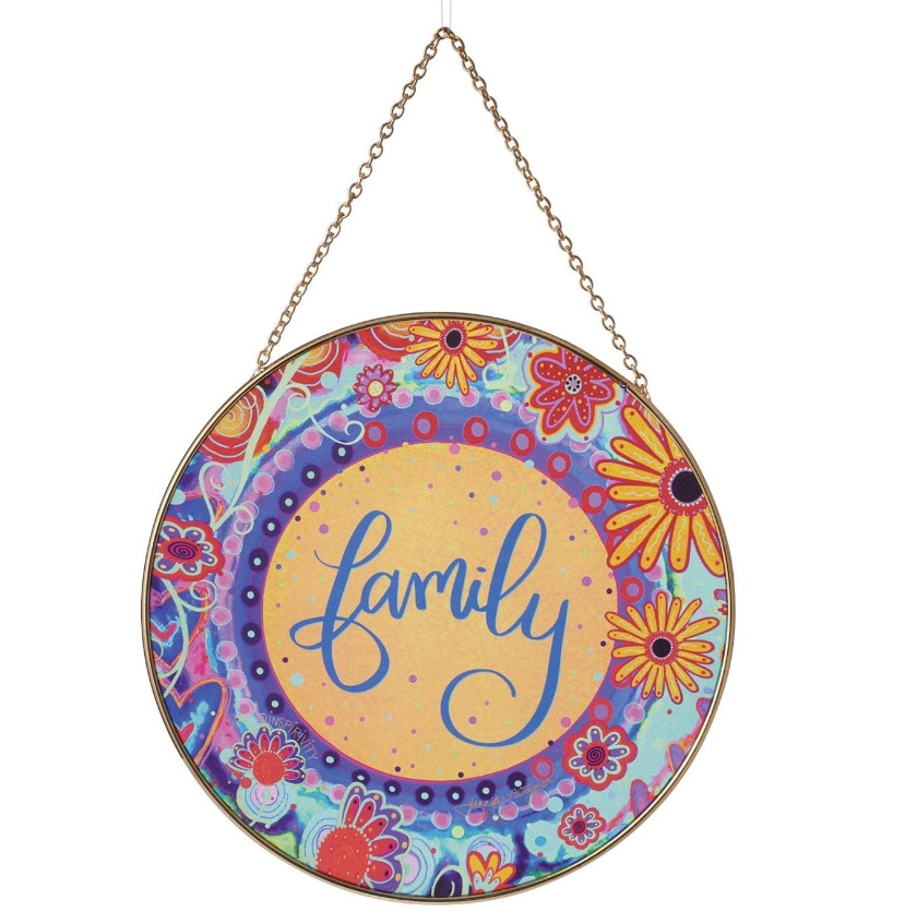 Round Family Suncatcher