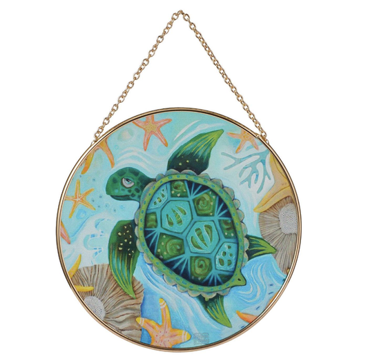 Sup Dude Turtle Suncatcher