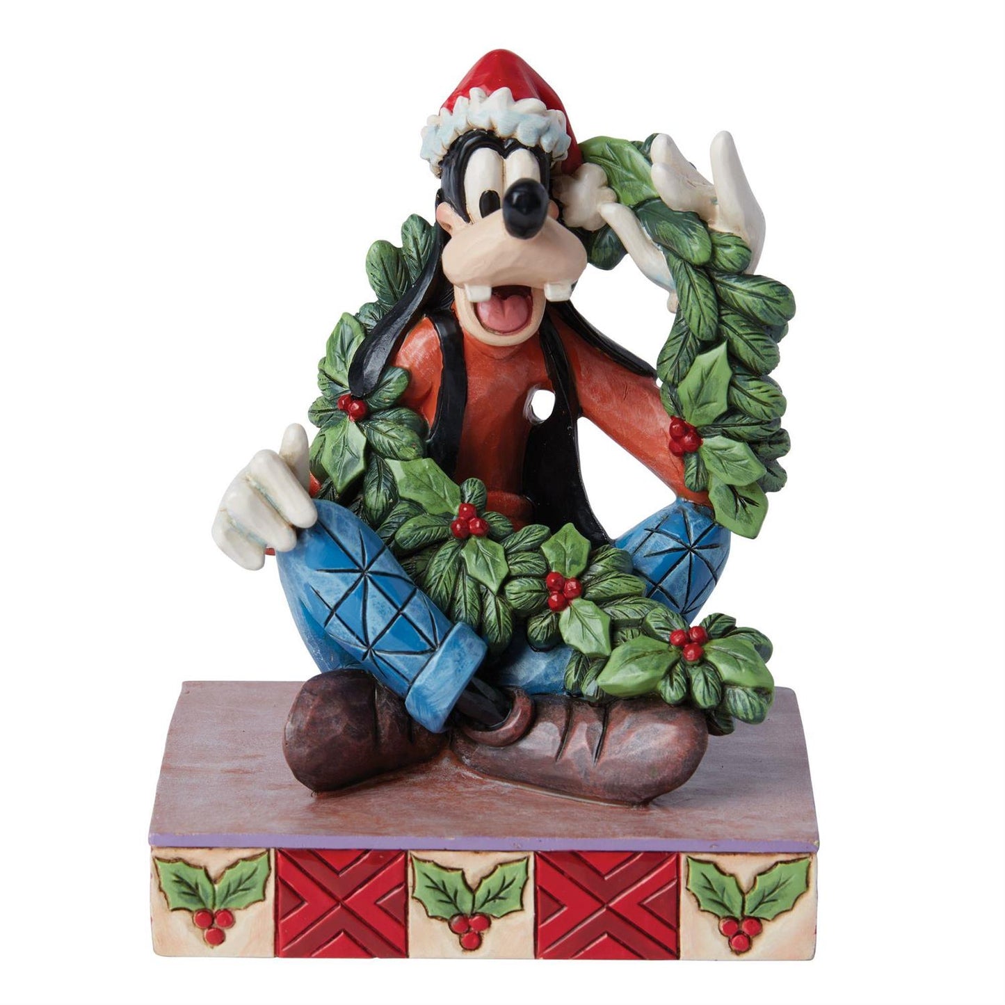 Goofy Christmas Holiday Figurine