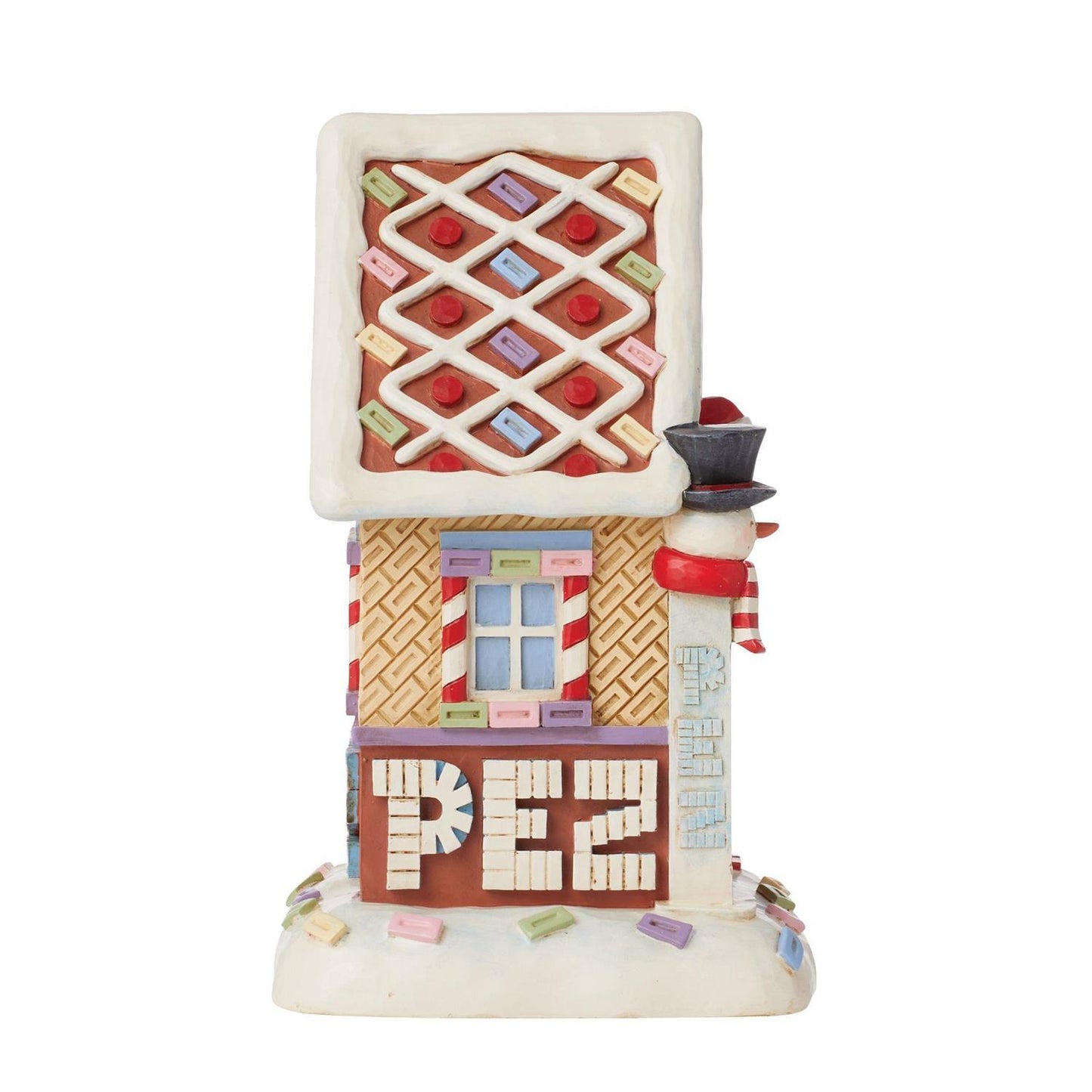 PEZ Gingerbread House