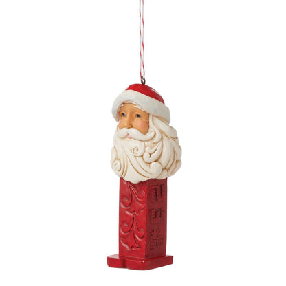 Santa PEZ Dispenser Ornament