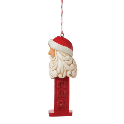 Santa PEZ Dispenser Ornament