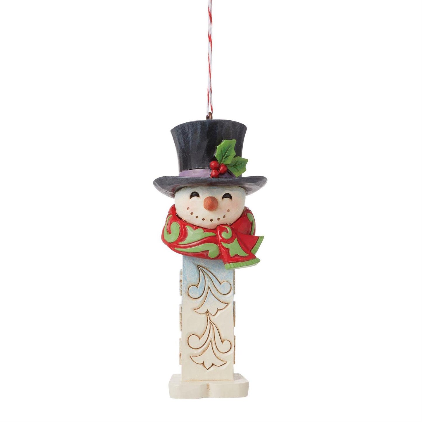 Snowman PEZ Dispenser Ornament