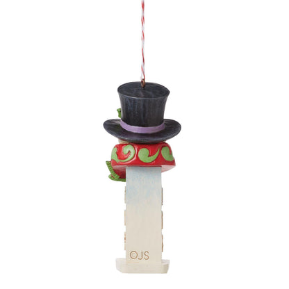 Snowman PEZ Dispenser Ornament