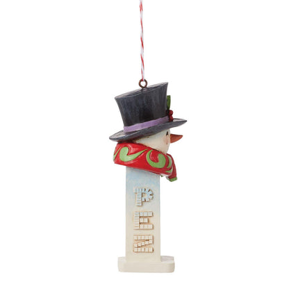 Snowman PEZ Dispenser Ornament