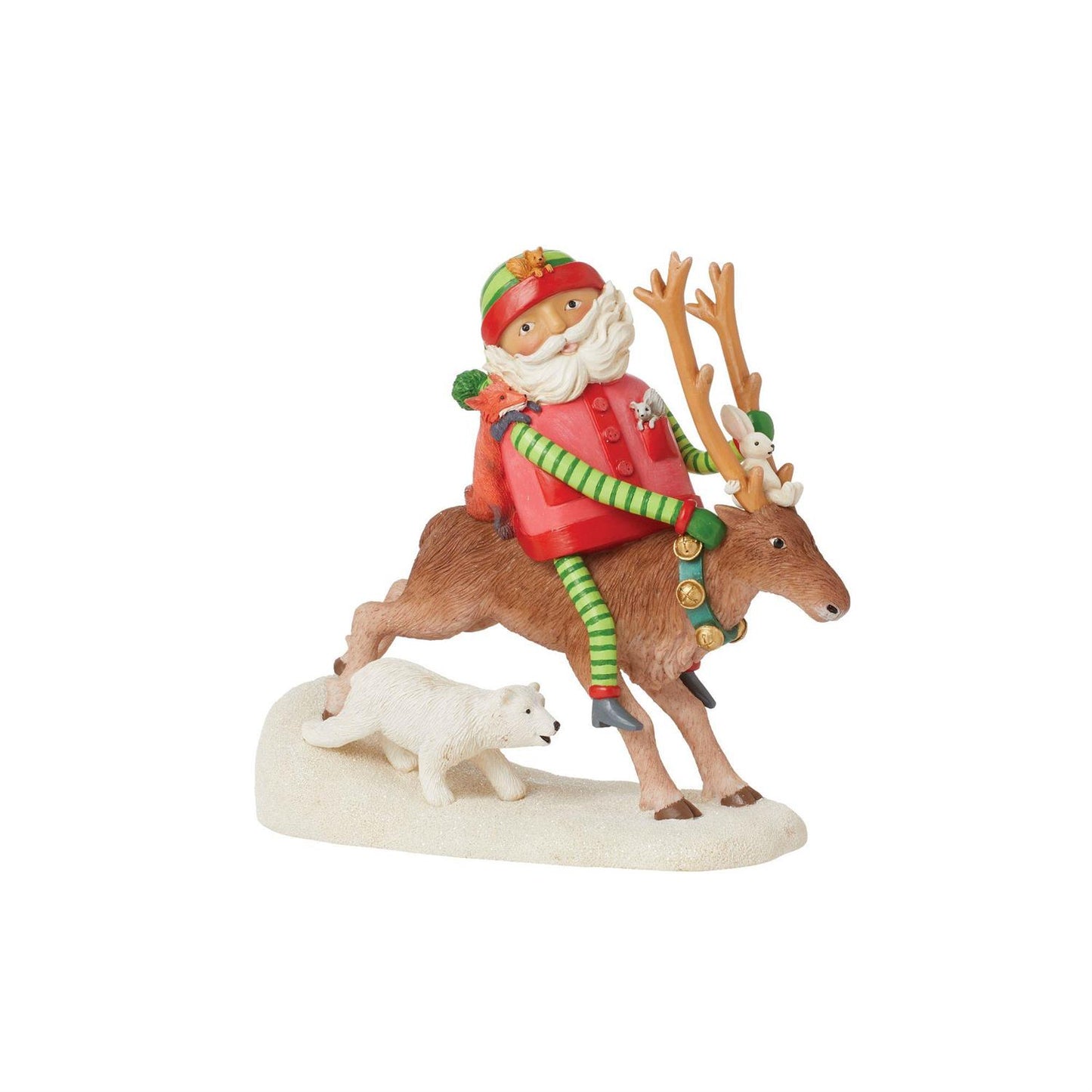 Santa's Wild Ride Figurine