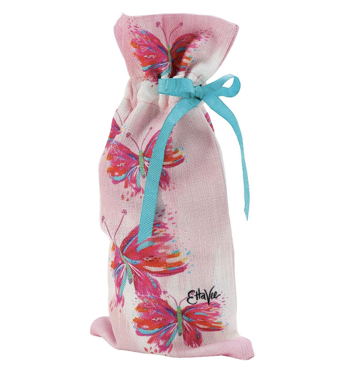 Butterfly Wine Bag