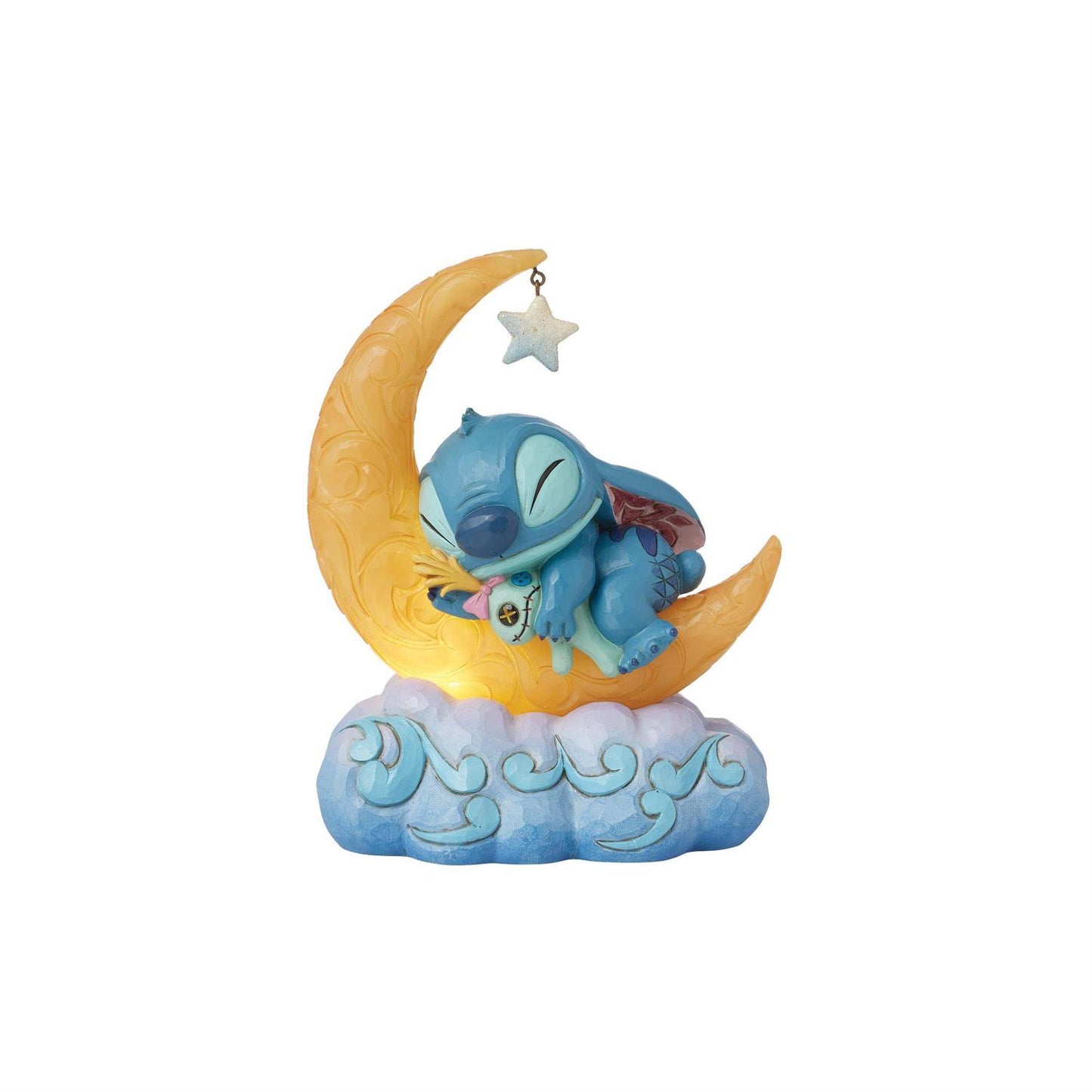 Stitch & Scrump on LED Moon