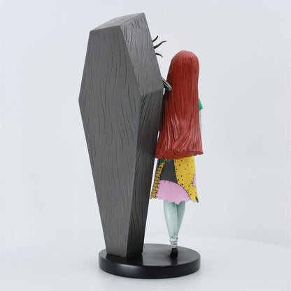 Jack & Sally Coffin Figurine