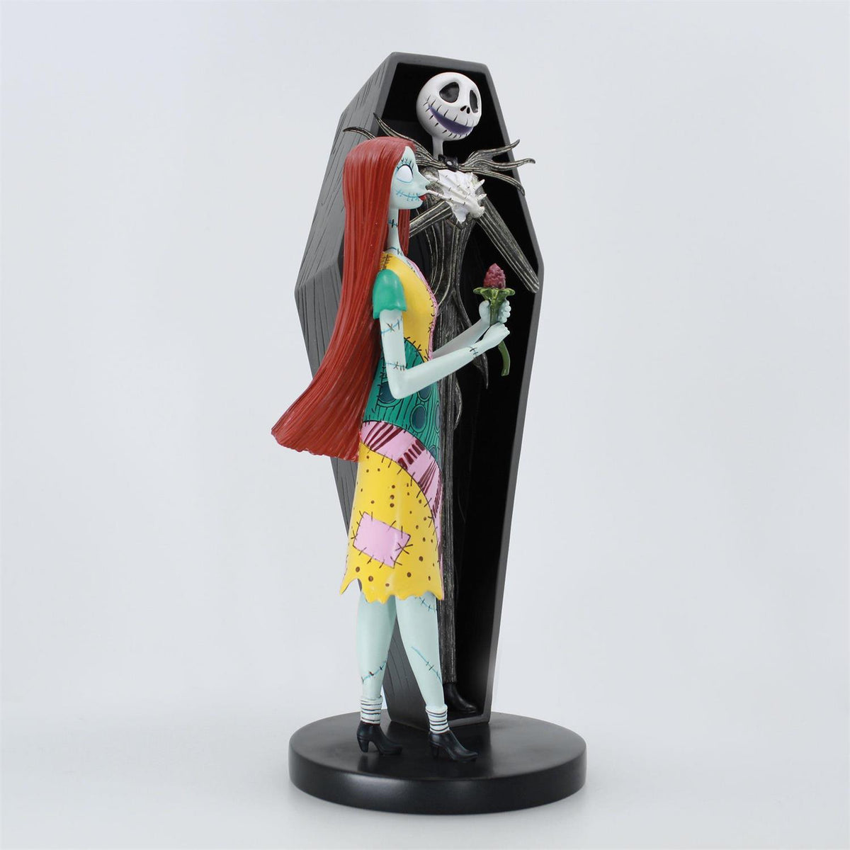 Jack & Sally Coffin Figurine