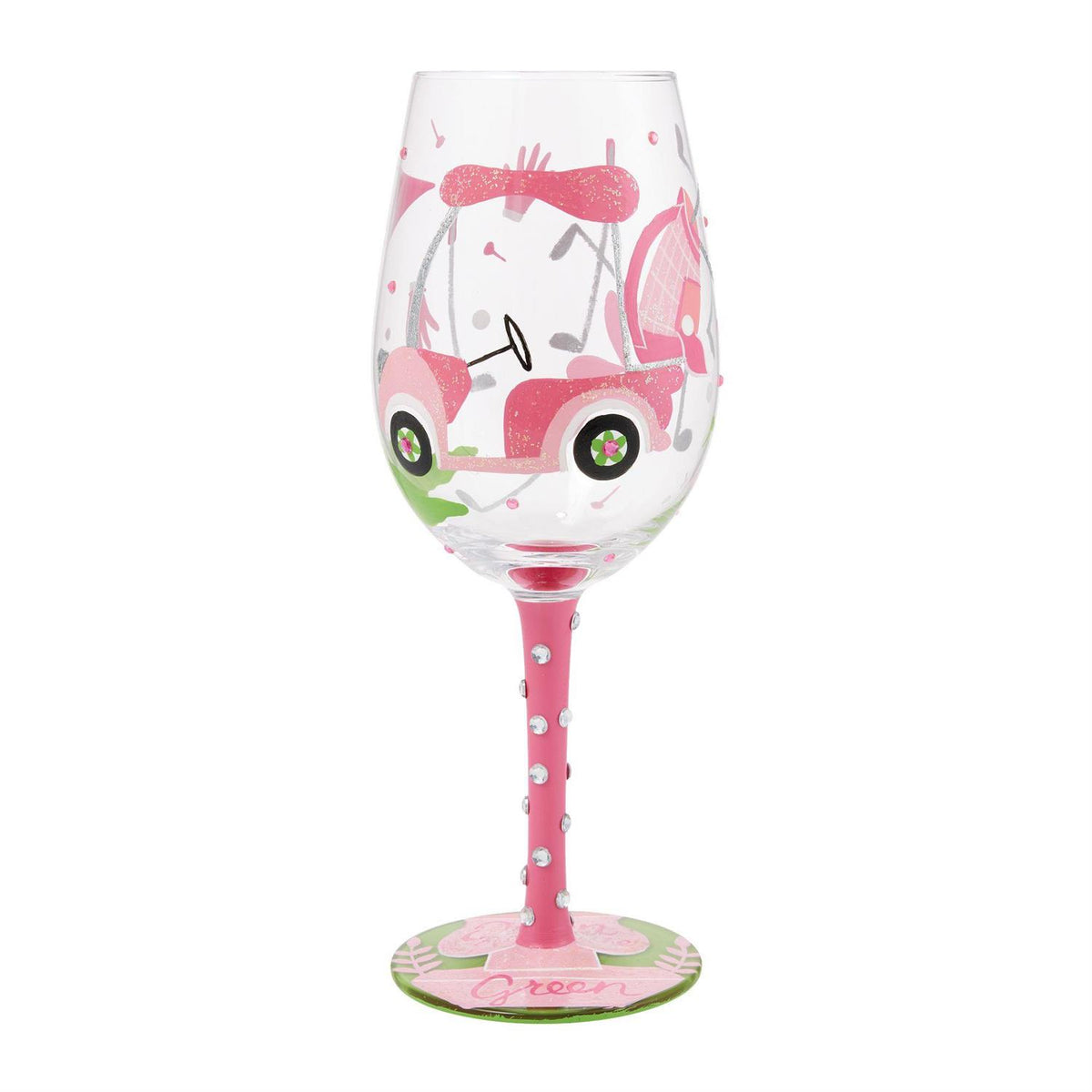 Queen of the Green Wine Glass