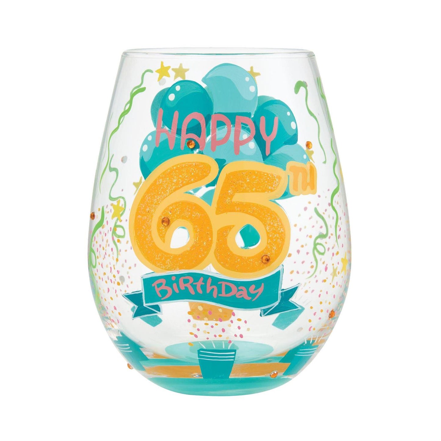 Lolita Happy 65th Birthday Stemless