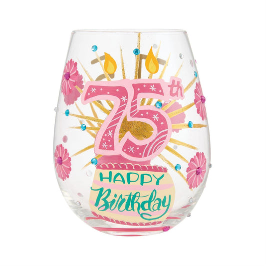 Lolita Happy 75th Birthday Stemless