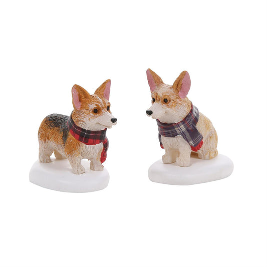 Highland Corgis Set of 2