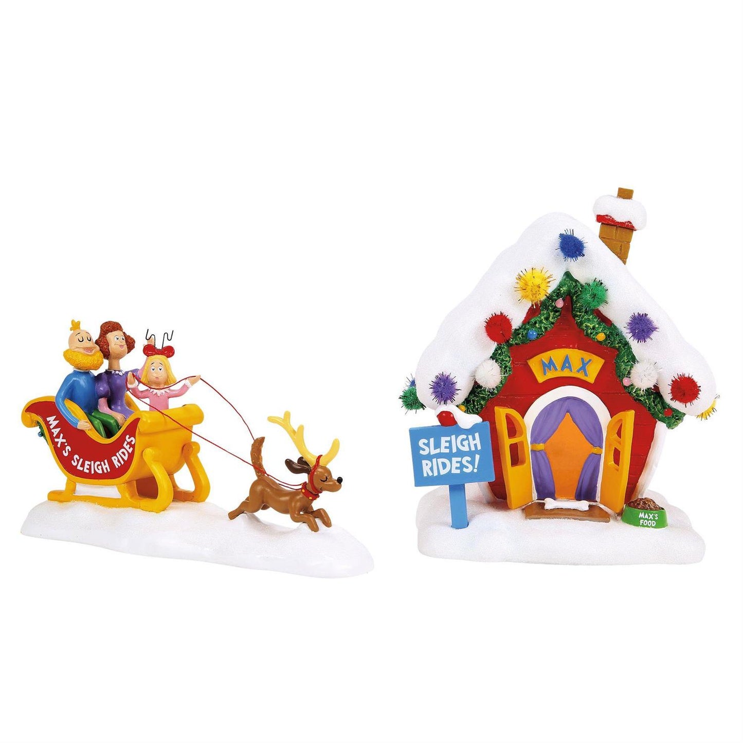Max's Sleigh Rides Set of 2