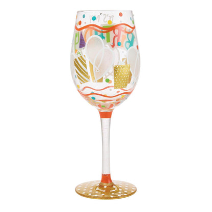 It's My Birthday Wine Glass