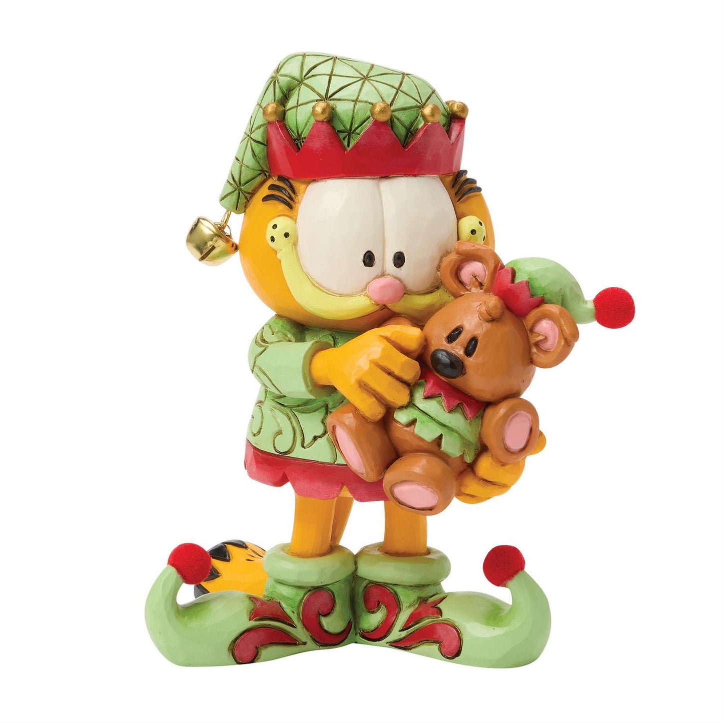 Garfield and Pooky in Elf Cost