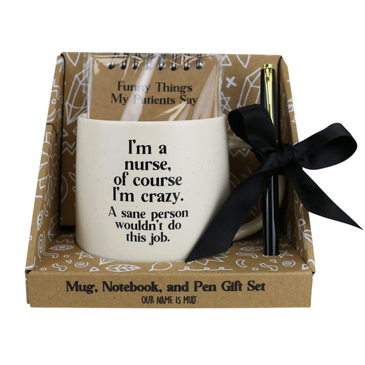 Nurse Mug Notepad Pen Set