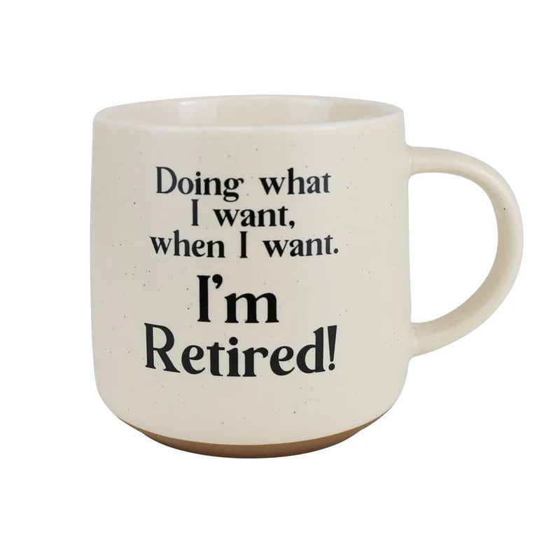 Retired Mug Notepad Pen Set