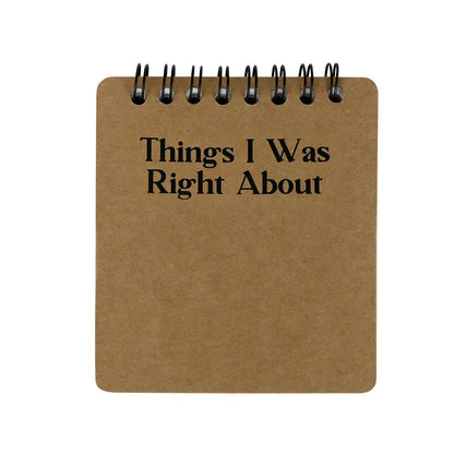 Told You So Mug Notepad Pen Set