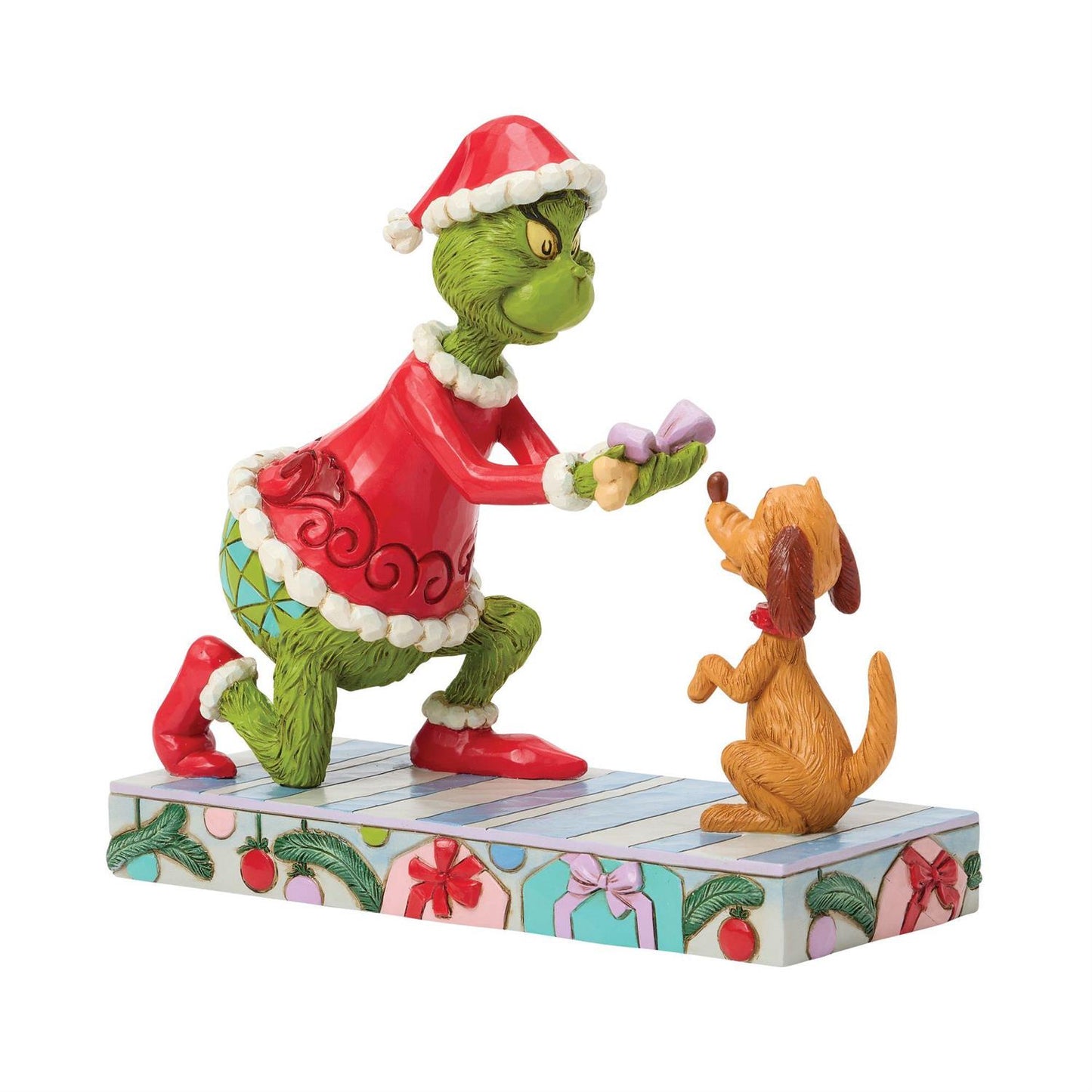Grinch Giving Max a Bone Fig