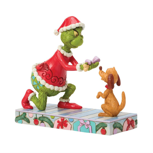 Grinch Giving Max a Bone Fig
