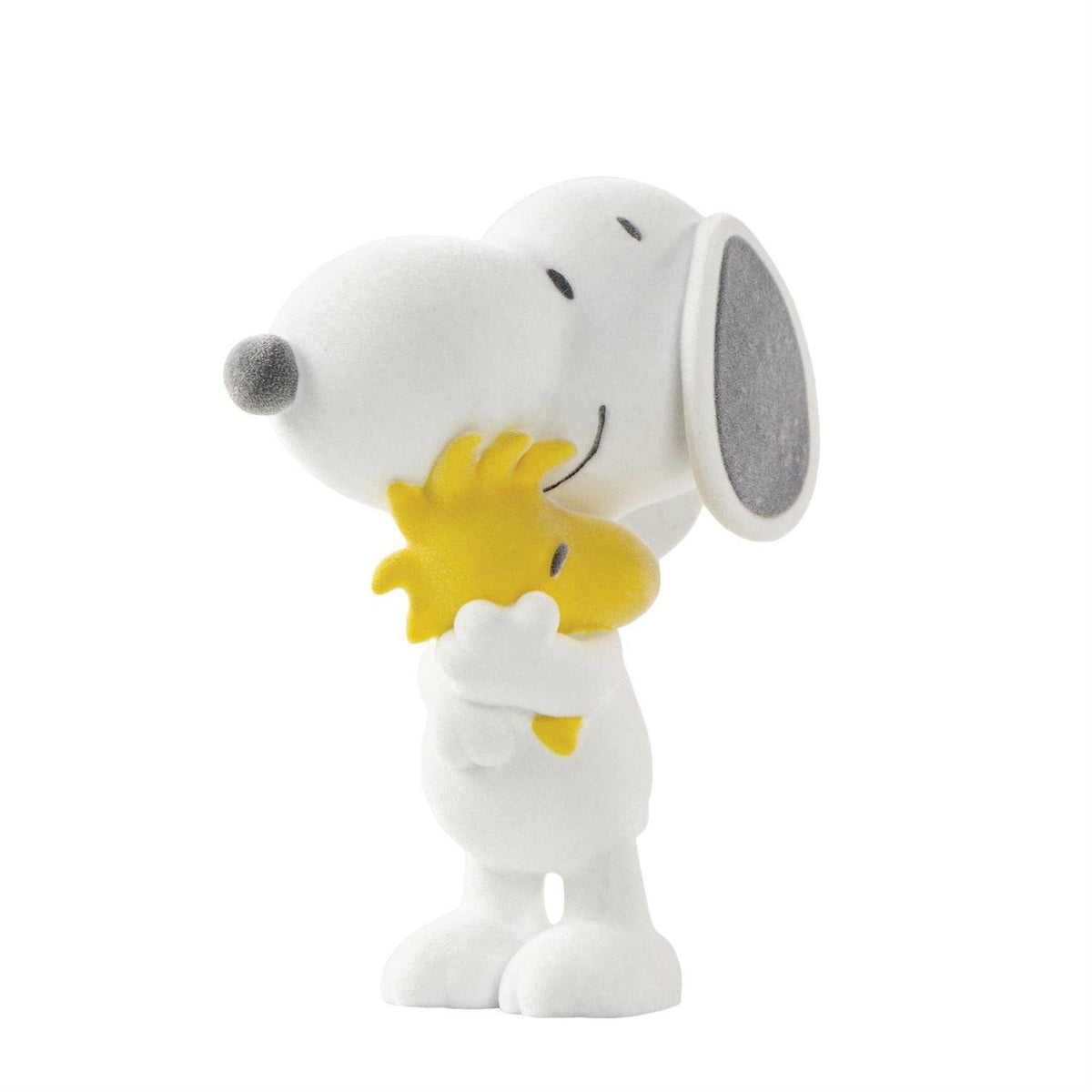 Snoopy 4 Flocked Fig