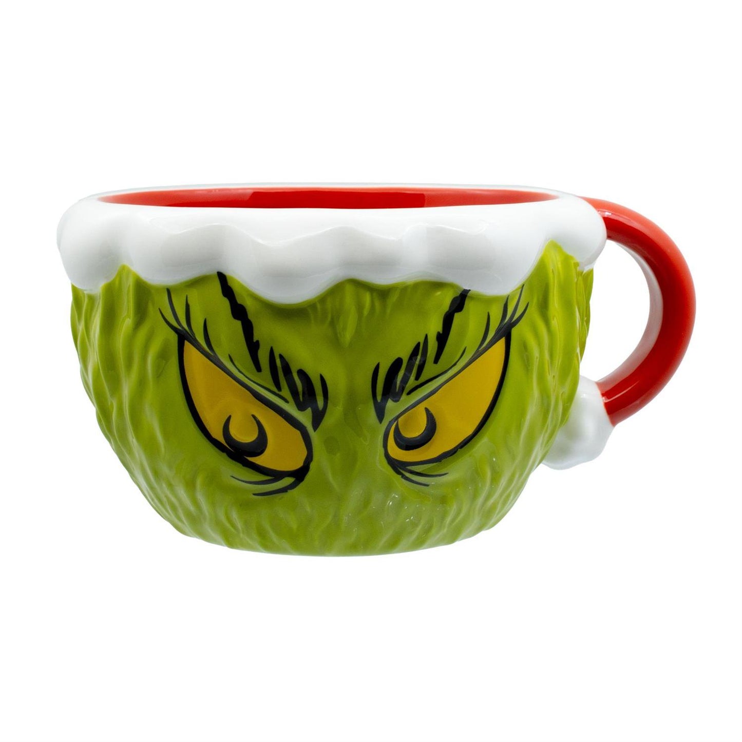 Santa Grinch Sculpted Mug