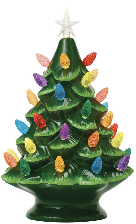 Lighted Christmas Tree M