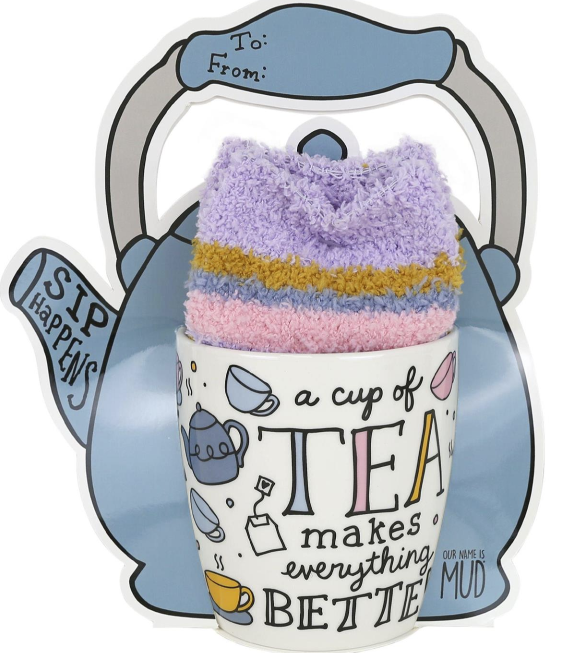 Tea Mug and Socks Set