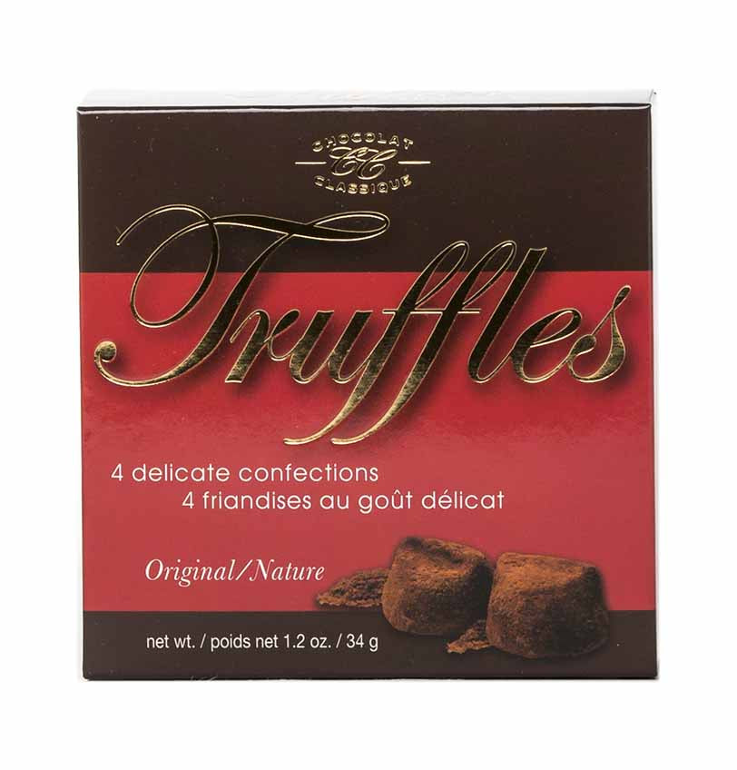 Square Original Truffle Box 34g