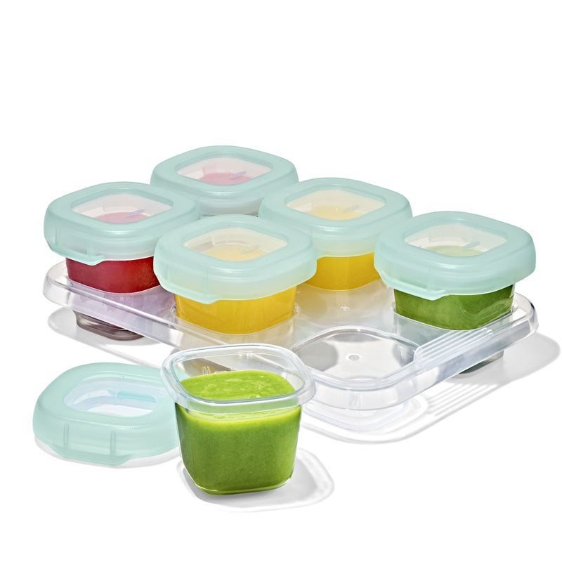Baby Food Containers - set of 6