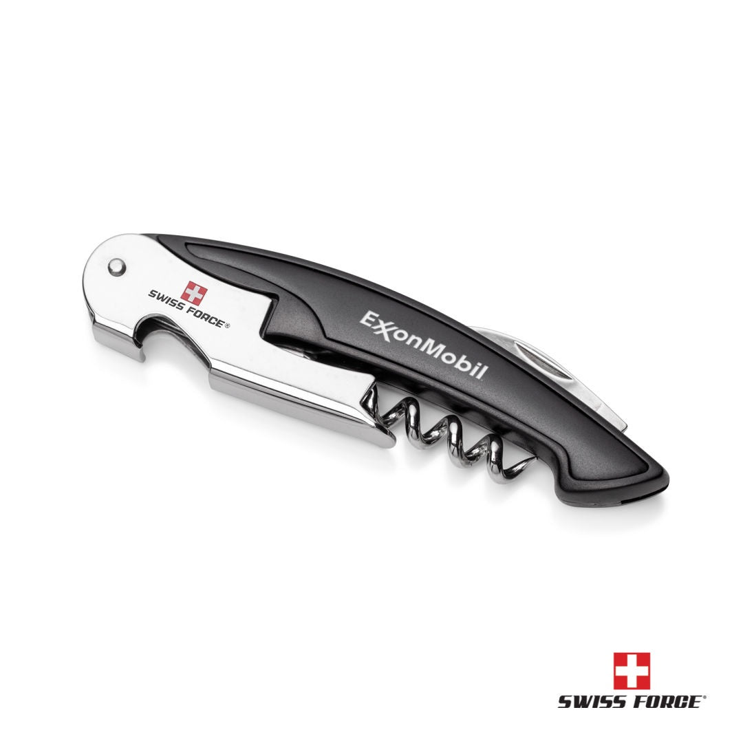 Swiss Force® Impressive Wine Tool (Black)