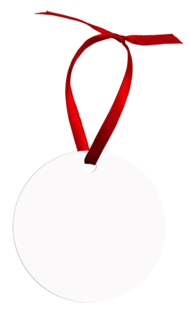 Customizable Ornament - Circle, Aluminum