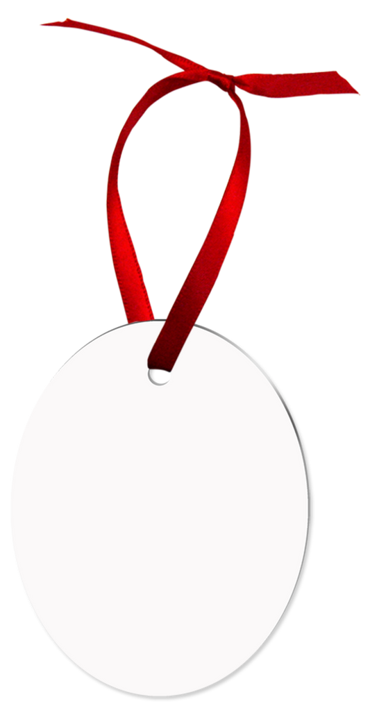 Customizable Ornament - Oval