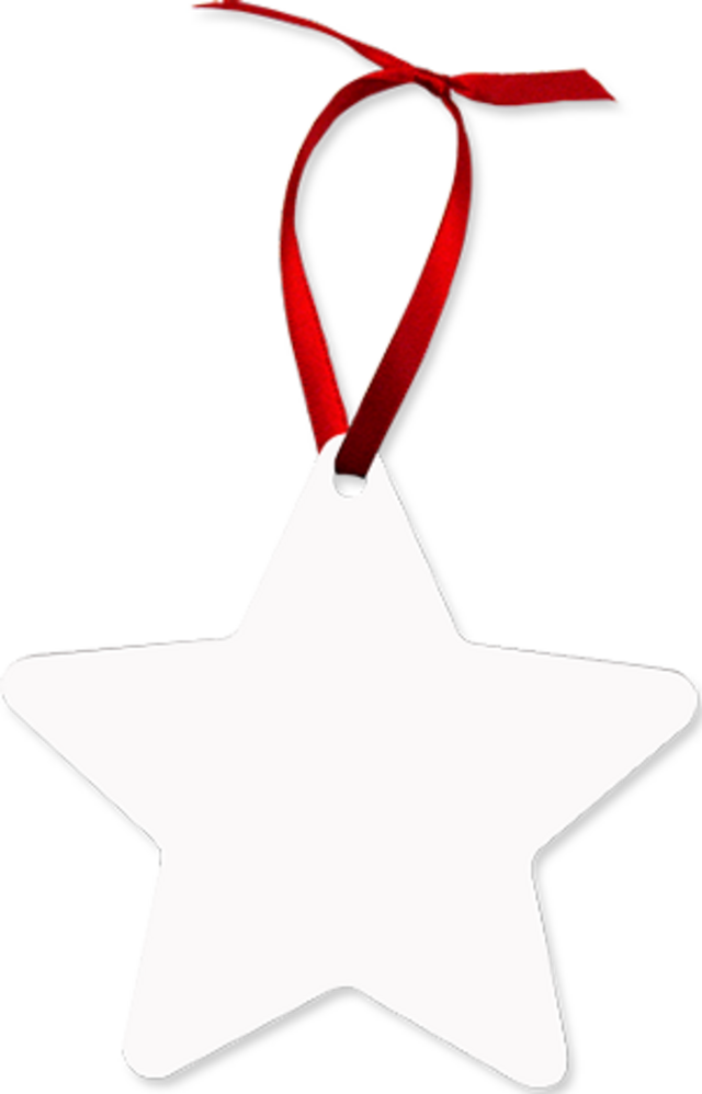 Customizable Ornament - Star