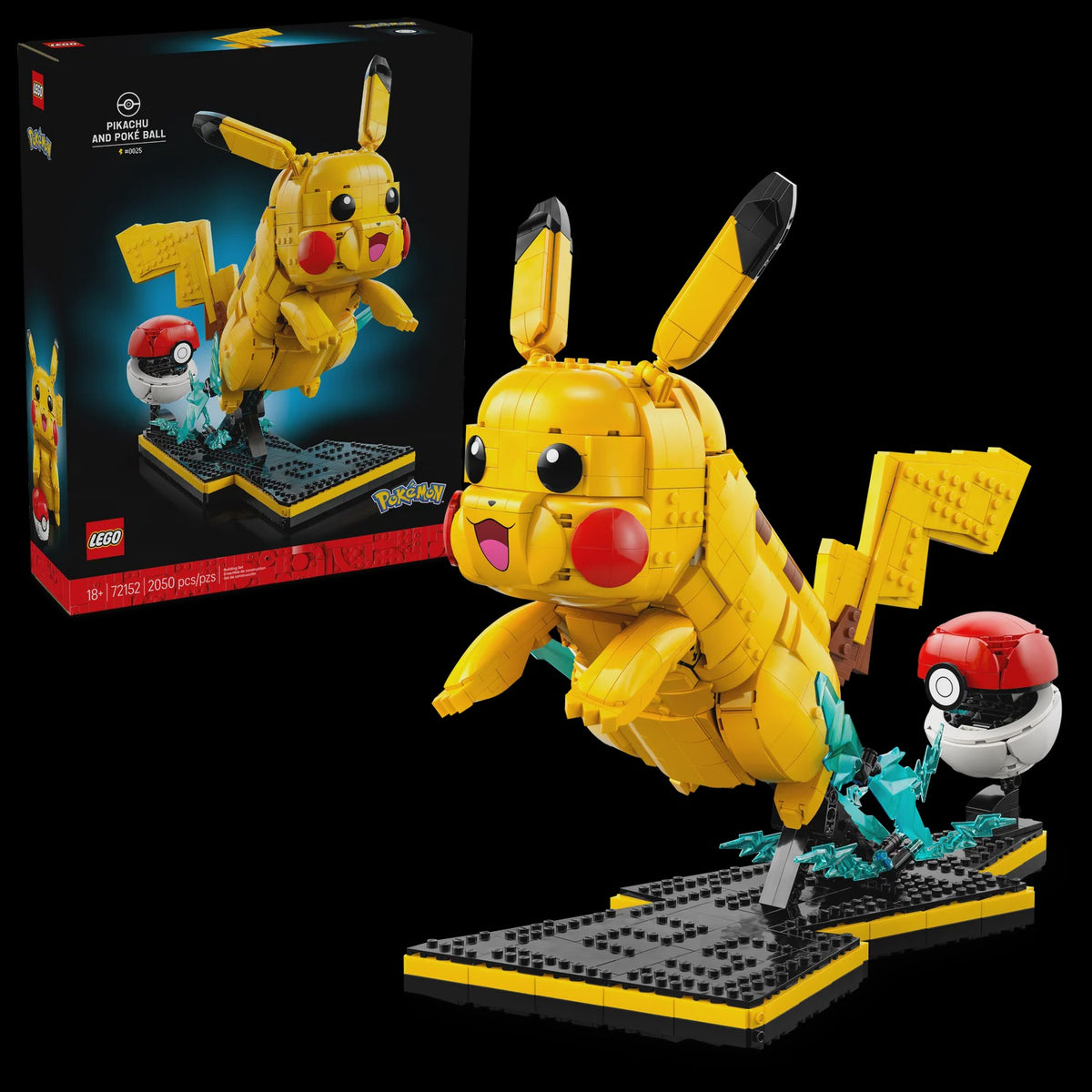 Pikachu and Poké Ball