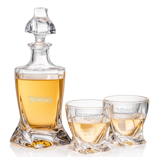 Seneca Decanter Set - 2 Glasses