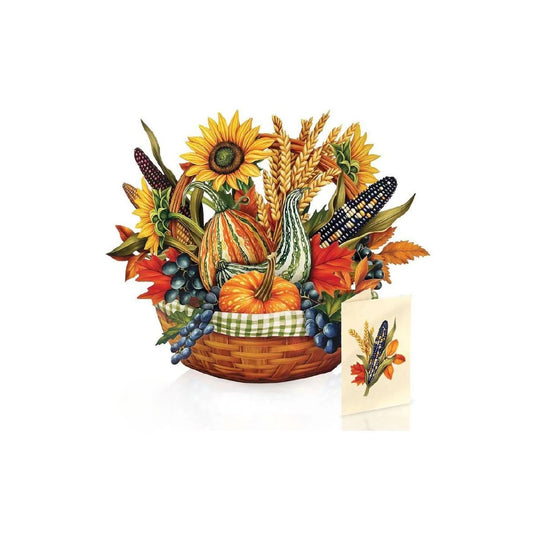 Golden Harvest Pop-Up Card - Large