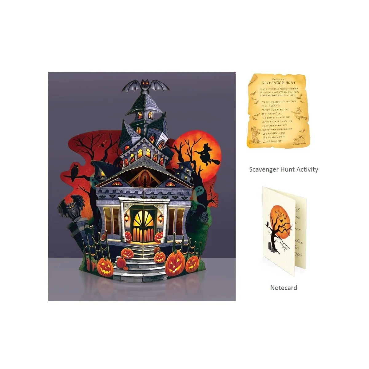 Haunted House Mini Pop-Up Card