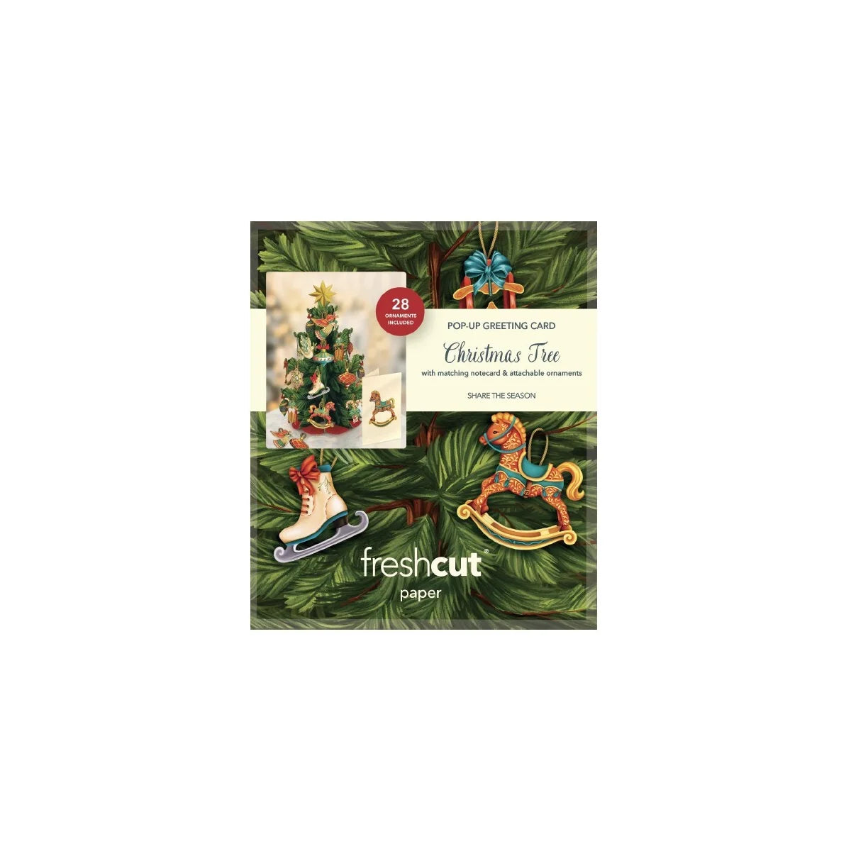 Christmas Tree  - Mini Pop-up Card
