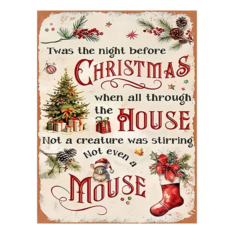 Night Before Xmas Sign