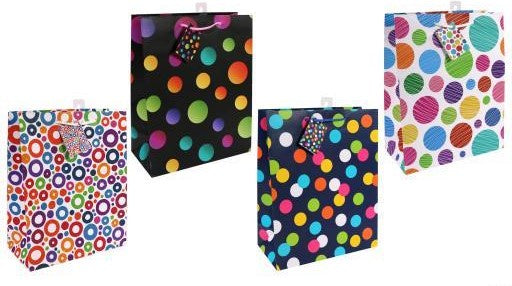 Large Dots & Circles Gift Bag