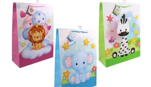 Jumbo Baby Animal Gift Bag