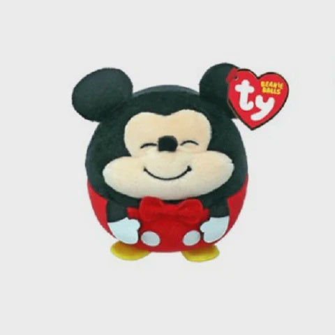 Ty Plush Mickey Mouse Beanie Balls