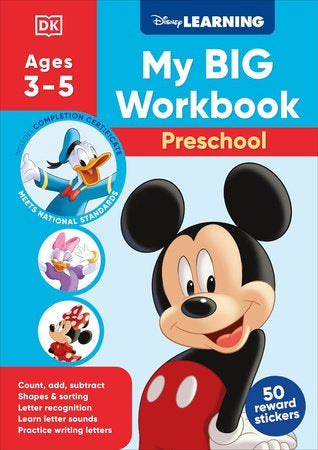 Disney Learning Big Workbook Preschool